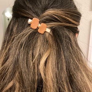 Handmade Pumpkin Polymerclay hair pins